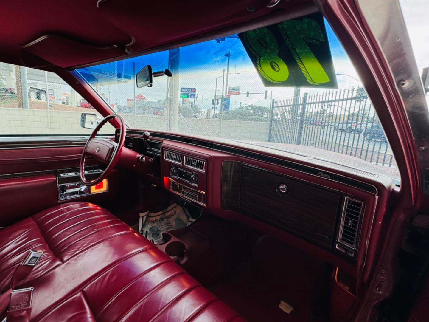 1978 Red Cadillac coupe de ville , located at 2190 Hwy 95, Bullhead City, AZ, 86442, (928) 704-0060, 0.000000, 0.000000 - on consignment. this super clean 1978 Cadillac Coupe Deville . runs and drives great . everything works. always garaged. - Photo#10